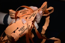 Sheet of 10 Raffle Tickets